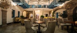 Posezení v ubytování Hotel Rojas Inn