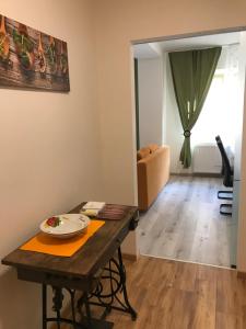 Posedenie v ubytovaní Apartment an der Burg