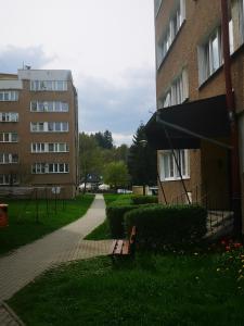 Vonkajšia záhrada v ubytovaní Wisienka
