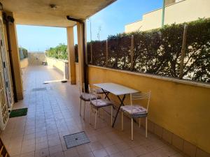 Balkón alebo terasa v ubytovaní Fiumicino beach