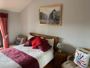 Postel nebo postele na pokoji v ubytování Beech Lodge B&B