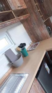 Una cocina o cocineta en CABAÑAS PAMPAS AUSTRALES