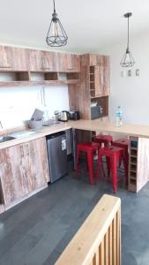 Küche/Küchenzeile in der Unterkunft CABAÑAS PAMPAS AUSTRALES