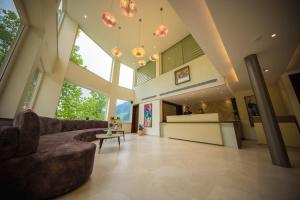 Χώρος καθιστικού στο juSTa Grand View Resort & Spa, Manali