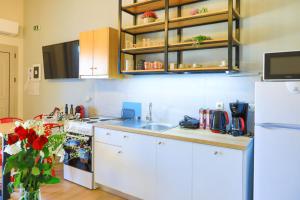 A cozinha ou kitchenette de Senses Suites