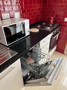 Kuchyň nebo kuchyňský kout v ubytování Dario's House 2