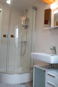 Łazienka w obiekcie Appartement Haus Kruschitz II