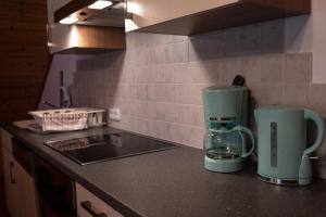 Kuchnia lub aneks kuchenny w obiekcie Appartement Haus Kruschitz II