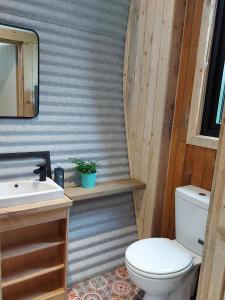 Koupelna v ubytování Killarney Glamping at the Grove, Suites and Lodges