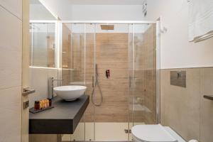 Koupelna v ubytování I Ginepri Hotel