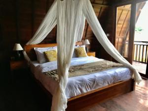 Kubu Bakas Guest House客房内的一张或多张床位