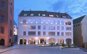Budynek, w którym mieści się aparthotel