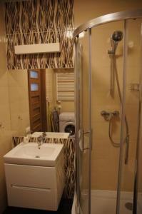 Kúpeľňa v ubytovaní Apartament Oliver