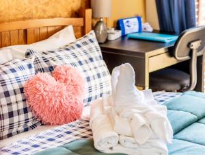 Postel nebo postele na pokoji v ubytování Dream Lagos B&B