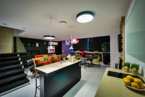 Area soggiorno di 21st Floor Hotel