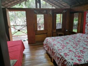 Cama ou camas em um quarto em Ciamat Camp