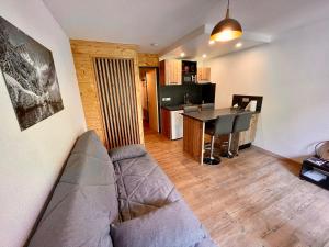 Una televisión o centro de entretenimiento en Charmant studio cocooning, idéalement situé