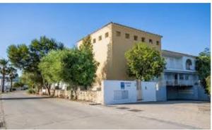 Bygningen som lejligheden ligger i