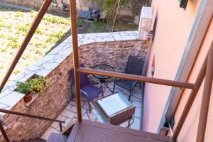 Balkón nebo terasa v ubytování Apartment Grafulin