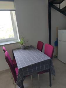 Kuchyň nebo kuchyňský kout v ubytování Apartman Sunset