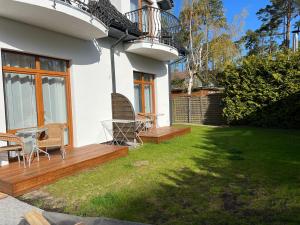Vonkajšia záhrada v ubytovaní Villa Szelega