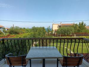 Balkón alebo terasa v ubytovaní Marios Garden House