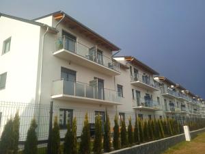 Budynek, w którym mieści się apartament