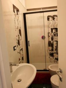 Phòng tắm tại La casa di Valentina