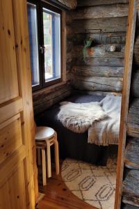 Postel nebo postele na pokoji v ubytování Holiday Home Vonkamies