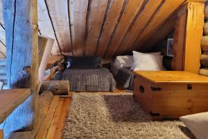 Postel nebo postele na pokoji v ubytování Holiday Home Vonkamies