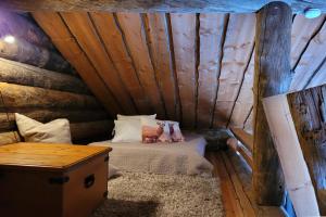 Postel nebo postele na pokoji v ubytování Holiday Home Vonkamies