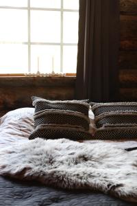 Postel nebo postele na pokoji v ubytování Holiday Home Vonkamies