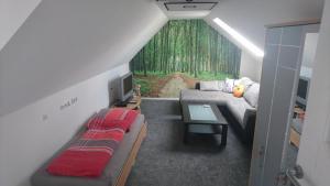 Postel nebo postele na pokoji v ubytování Ferienwohnung Lang