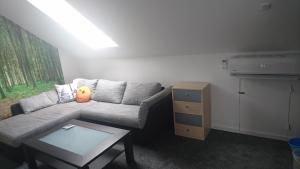 Posezení v ubytování Ferienwohnung Lang