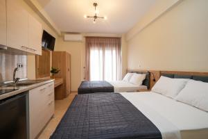 A bed or beds in a room at Villa MARIA