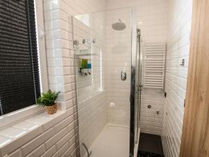 Kúpeľňa v ubytovaní Dworcowa Centrum Apartament + 14 fotografií