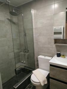 Kúpeľňa v ubytovaní Sweet & Cosy Αpartment in Chora's old town