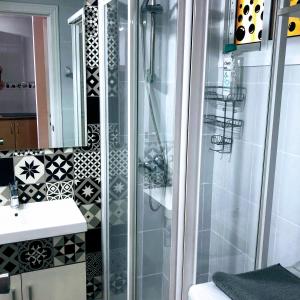 Kúpeľňa v ubytovaní MINERVA APARTMENT WONDERFUL SEA VIEWS