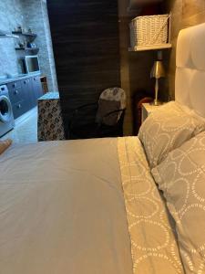Postel nebo postele na pokoji v ubytování Estudio casa Lola