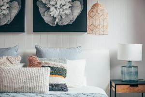 Ένα ή περισσότερα κρεβάτια σε δωμάτιο στο Joy Apartment 3