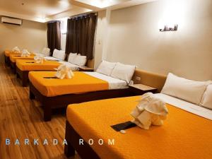 Кровать или кровати в номере Hotel Mercante