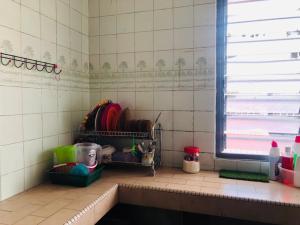 Kuchyň nebo kuchyňský kout v ubytování Greenleaf Guesthouse