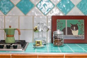 A kitchen or kitchenette at Dimora Teatro