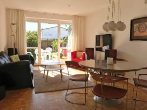 Posezení v ubytování Ferienhaus Captain Hook