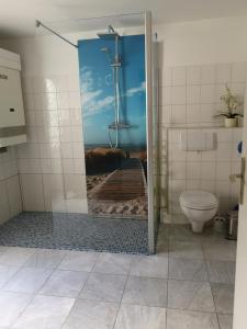 Ένα μπάνιο στο Ferienhaus Franzy +7 φωτογραφίες