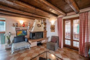 Posezení v ubytování Villa Scala-Panoramic Holiday House