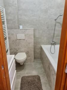A bathroom at hotel KORUNA