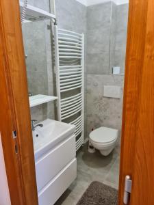 Łazienka w obiekcie hotel KORUNA