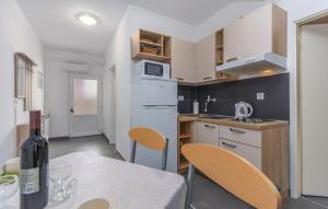 Kuchyň nebo kuchyňský kout v ubytování Apartment Majic