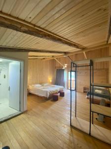 Letto o letti in una camera di Hotel Chubezeni